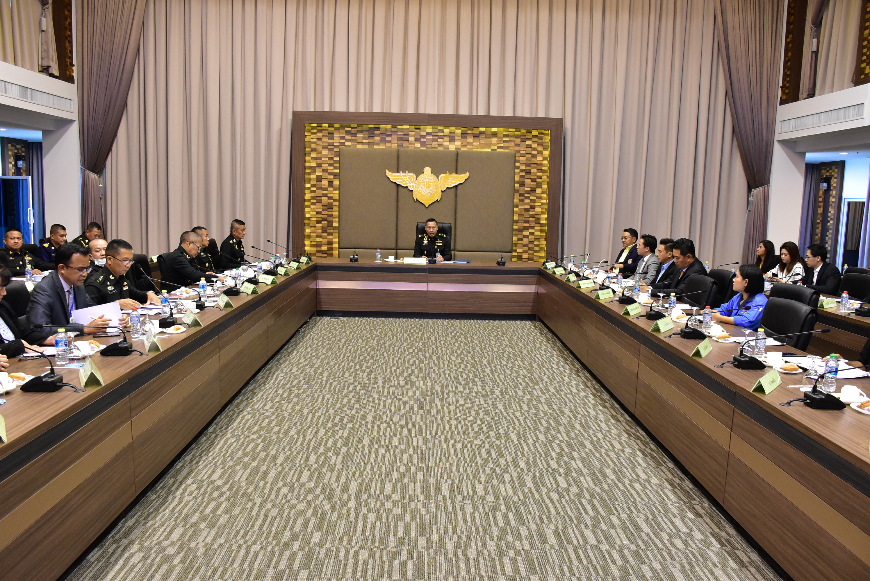 ๑๙ ส.ค.๖๒ การประชุมแนวทางและขอบเขตการรับรองมาตรฐานทางทหาร เพื่อสนับสนุนและส่งเสริมอุตสาหกรรมป้องกันประเทศของภาคเอกชนไทย