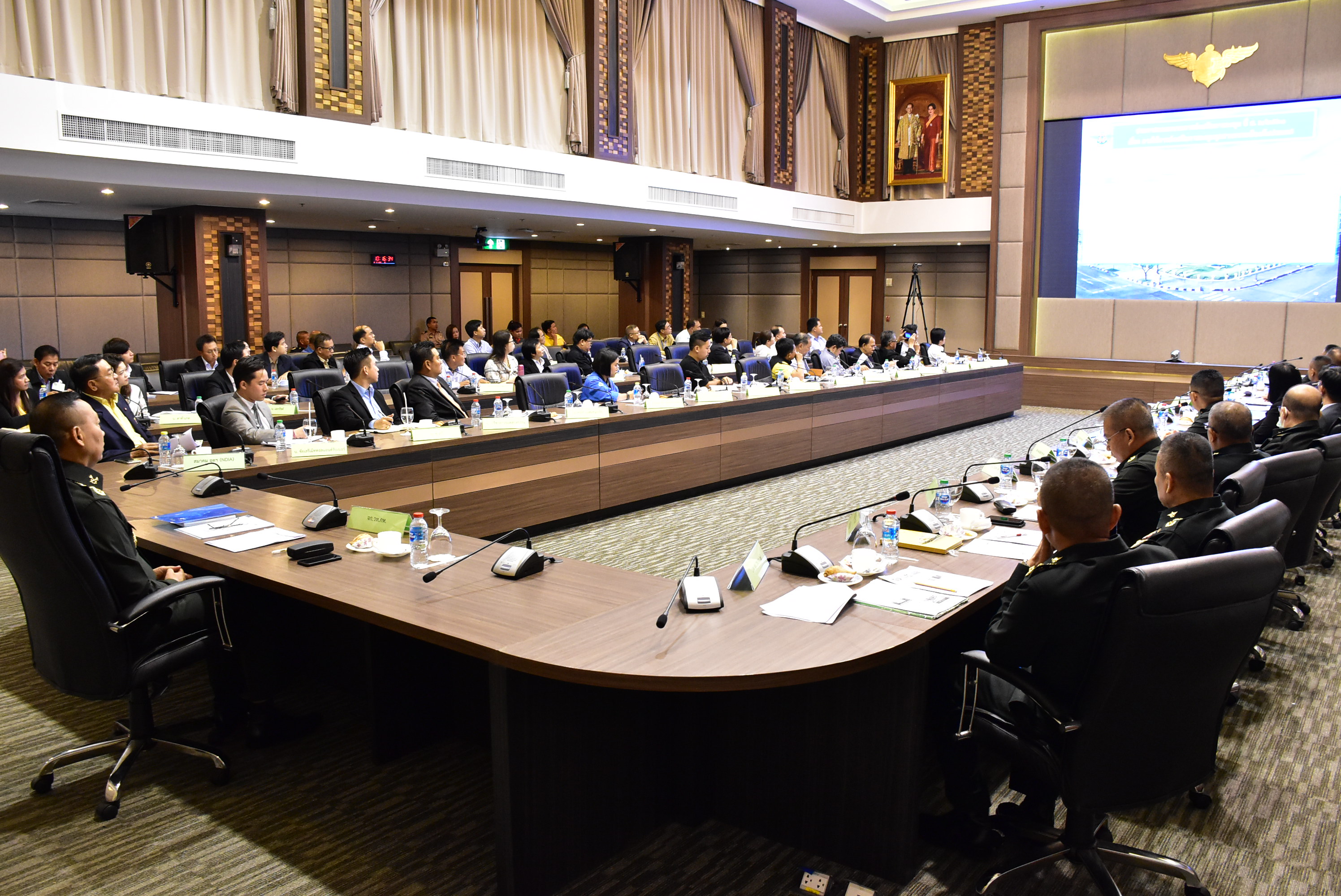 ๑๙ ส.ค.๖๒ การประชุมแนวทางและขอบเขตการรับรองมาตรฐานทางทหาร เพื่อสนับสนุนและส่งเสริมอุตสาหกรรมป้องกันประเทศของภาคเอกชนไทย