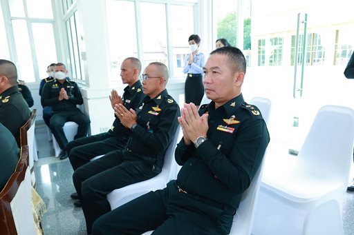 ๒๗ ก.ย.๖๖ จก.วท.กห. ร่วมกิจกรรมพบกันวันพระ พบพระพบธรรม