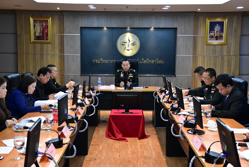 ๑๓ มิ.ย.๖๒การประชุมคณะกรรมการขับเคลื่อนการบูรณาการการวิจัยเสื้อเกราะกันกระสุน ครั้งที่ ๒/๒๕๖๒