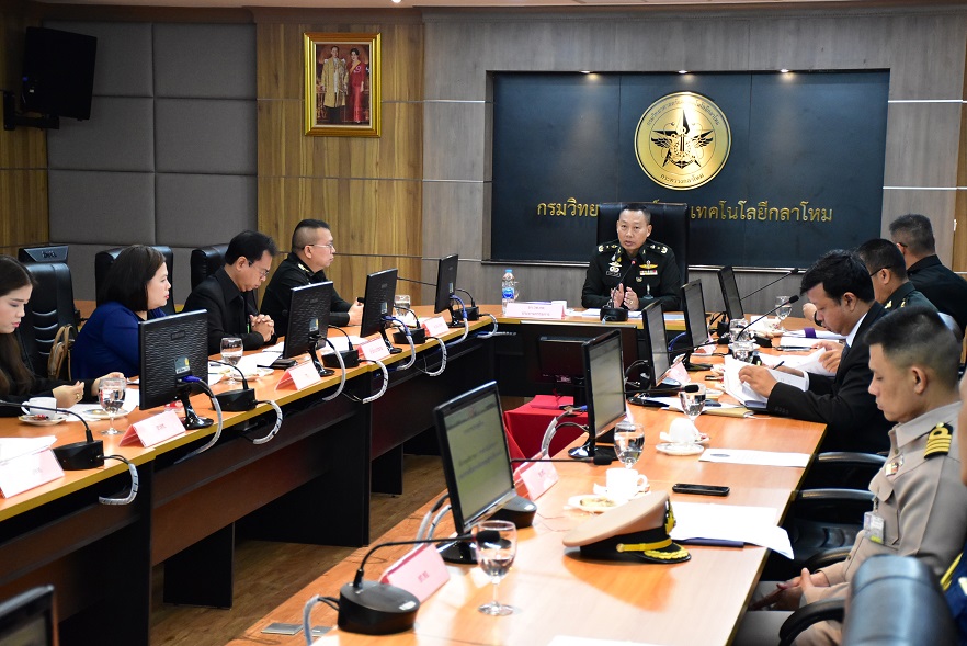 ๑๓ มิ.ย.๖๒การประชุมคณะกรรมการขับเคลื่อนการบูรณาการการวิจัยเสื้อเกราะกันกระสุน ครั้งที่ ๒/๒๕๖๒