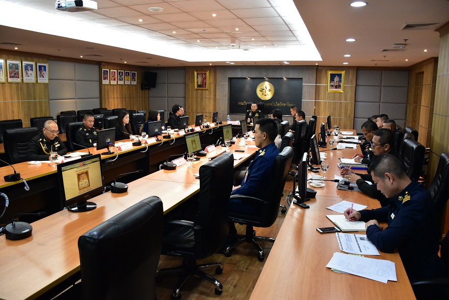 ๑๓ มิ.ย.๖๒การประชุมคณะกรรมการขับเคลื่อนการบูรณาการการวิจัยเสื้อเกราะกันกระสุน ครั้งที่ ๒/๒๕๖๒