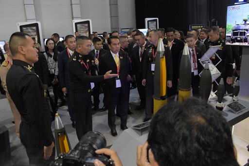๖ พ.ย.๖๖ จก.วท.กห. ร่วมพิธีเปิดงาน Defense and Security 2023 และ รมว.กห. เยี่ยมชม บูธ กห.
