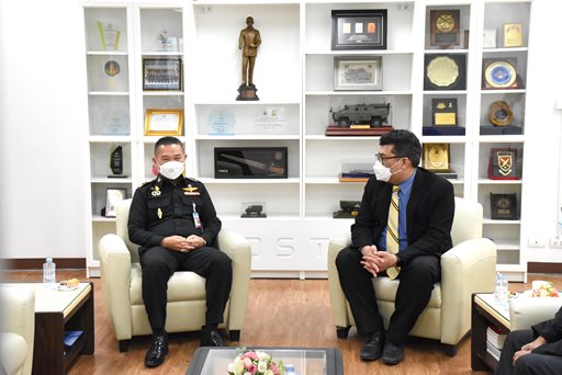 ๑ พ.ย.๖๕ คณะ NSD เข้าแสดงความยินดีแก่ จก.วท.กห. ที่ได้รับพระราชทานยศสูงขึ้น