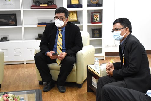 ๑ พ.ย.๖๕ คณะ NSD เข้าแสดงความยินดีแก่ จก.วท.กห. ที่ได้รับพระราชทานยศสูงขึ้น