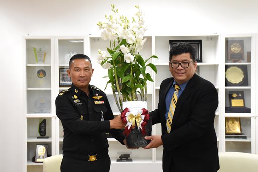 ๑ พ.ย.๖๕ คณะ NSD เข้าแสดงความยินดีแก่ จก.วท.กห. ที่ได้รับพระราชทานยศสูงขึ้น