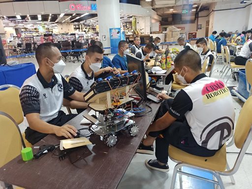 ๑๗ มิ.ย.๖๕ จก.วท.กห. เข้าร่วมพิธีเปิดการแข่งขัน Roboinnovator Challenge 2022