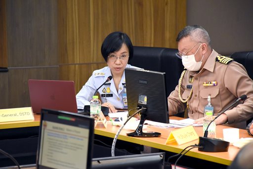 ๒ พ.ค.๖๖ จก.วท.กห. หารือการดำเนินความร่วมมือร่วมกับผู้แทน USINDOPACOM