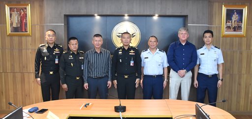 ๒ พ.ค.๖๖ จก.วท.กห. หารือการดำเนินความร่วมมือร่วมกับผู้แทน USINDOPACOM