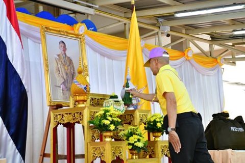 ๒๖ ก.ค.๖๗ จก.วท.กห. เข้าร่วมพิธีเปิดกิจกรรมจิตอาสา ณ รร.เศรษฐเสถียร