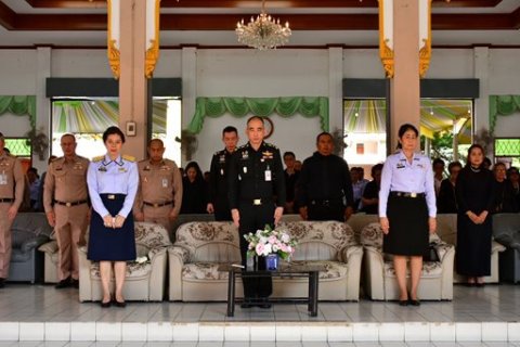 ๒๘ มี.ค.๖๙ จก.วท.กห. เป็นประธานในพิธีฌาปนกิจศพ เจ้าหน้าที่งบประมาณ สง.งป.วท.กห.