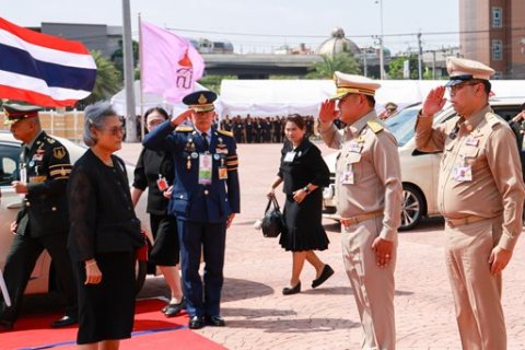 ๓๑ มี.ค.๖๙ พิธีเปิดอนุสรณ์สถานสำนักงานปลัดกระทรวงกลาโหม