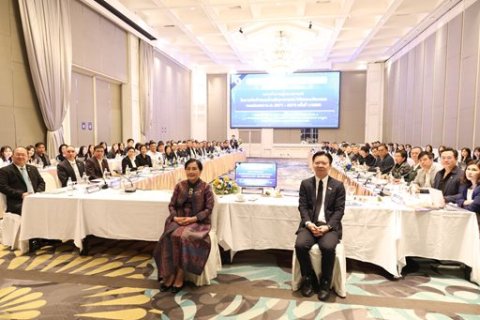 ๑๔ พ.ค.๖๙ พิธีเปิดการประชุมคณะทำงานผู้ทรงคุณวุฒิในการจัดทำแผนด้านวิทยาศาสตร์ วิจัยและนวัตกรรมของประเทศไทย พ.ศ. ๒๕๗๑-๒๕๗๕ ครั้งที่ ๑/๒๕๖๙