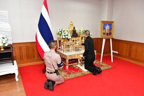 ๒๒ พ.ค.๖๙ จก.วท.กห. เป็นประธานในพิธีสวดมนต์และยืนสงบนิ่ง เพื่อถวายเป็นพระราชกุศลแด่สมเด็จพระนางเจ้าสิริกิติ์ พระบรมราชินีนาถ พระบรมราชชนนีพันปีหลวง พร้อมทั้งเป็นประธานในพิธีลาอุปสมบทของกำลังพล