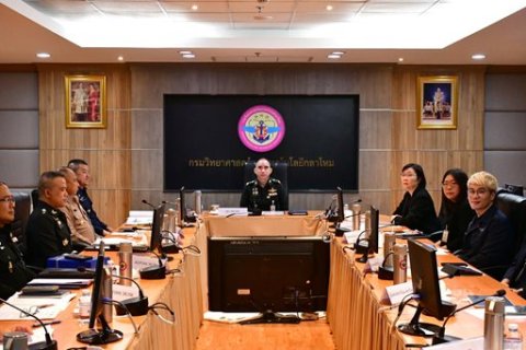 ๒๖ พ.ค.๖๙ จก.วท.กห. เป็นประธานการประชุมพิจารณารายละเอียดในร่างบันทึกความเข้าใจ (MOU) ว่าด้วยความร่วมมือด้านวิทยาศาสตร์ เทคโนโลยี วิจัย และนวัตกรรม