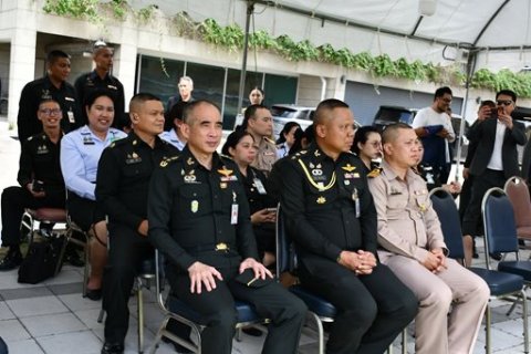 ๙ ก.ค.๖๙ จก.วท.กห. เป็นประธานในการรับชมการสาธิตผลงานกลางแจ้ง ภายใต้หัวข้อ การตรวจจับและป้องกันอากาศยานไร้คนขับ (Counter-UAS Demonstration)