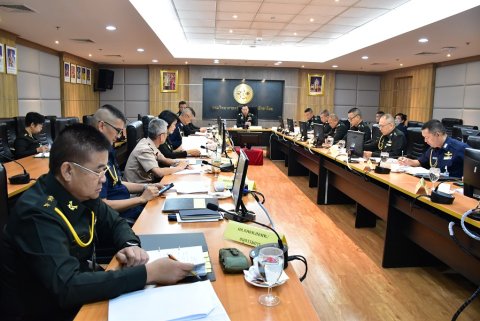 ๓ พ.ค.๖๒ การประชุมคณะอนุกรรมการวัดผลและประเมินผลโครงการวิจัยและพัฒนา วิทยาศาสตร์และเทคโนโลยีการทหาร กระทรวงกลาโหม (อกวท.กห.วัดผลและประเมินผล) ครั้งที่ 3/2562