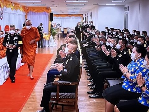 ๕ ก.ย.๖๕ จก.วท.กห. ร่วมพิธีวันคล้ายวันสถาปนา ทสอ.กห.