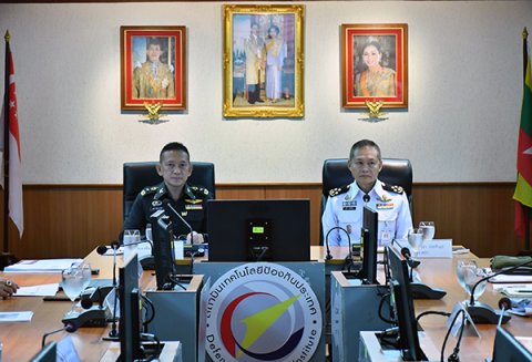 ๑๔ ต.ค.๖๓ พล.ท.คงชีพ ตันตระวาณิชย์ จก.วท.กห. ร่วมประชุมกับสถาบันเทคโนโลยีป้องกันประเทศ