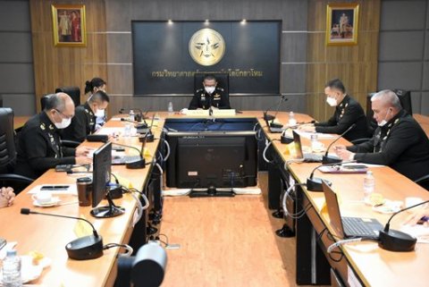 ๑๓ ม.ค.๖๖ จก.วท.กห. ประชุมหารือดำเนินความร่วมือด้านการวิจัยและพัฒนาร่วมกับ กห.สหรัฐอเมริกา