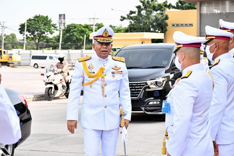๒๓ ต.ค.๖๓ พล.อ.ณัฐ อินทรเจริญ ปล.กห. เป็นประธานวางพวงมาลาเนื่องในวันปิยมหาราช
