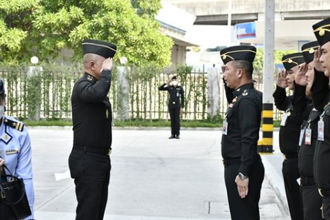 ๑๗ ม.ค.๖๗ รอง ปล.กห.(๓) ตรวจเยี่ยมพื้นที่ ที่พักอาศัยพื้นที่ บางจาก