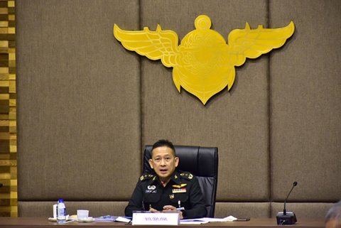 ๒๙ ม.ค.๖๔ พล.ท.คงชีพ ตันตระวาณิชย์ จก.วท.กห. เป็นประธานการประชุมใหญ่สามัญประจำปี ๒๕๖๔ ของคณะกรรมการบริหาร ที่พักอาศัยของ สป. (พื้นที่บางจาก)